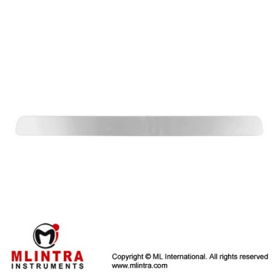 Abdominal Spatula Stainless Steel, 33 cm - 13" Blade Width 40 mm